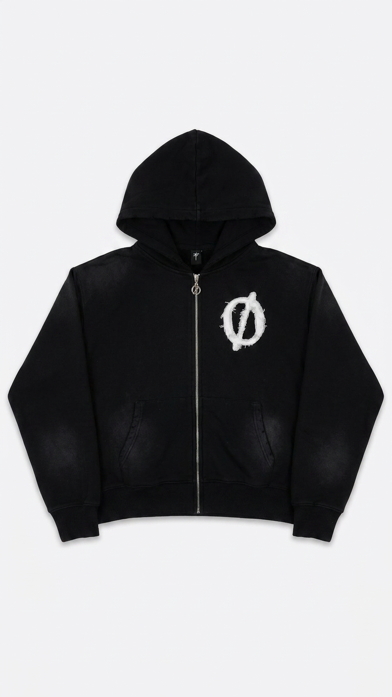 "Void" Black Nullified Hoodie